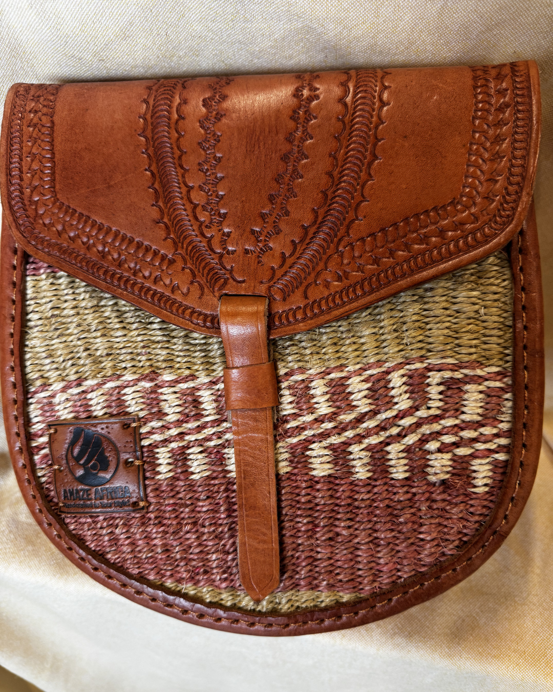 The Amani Saddle Crossbody