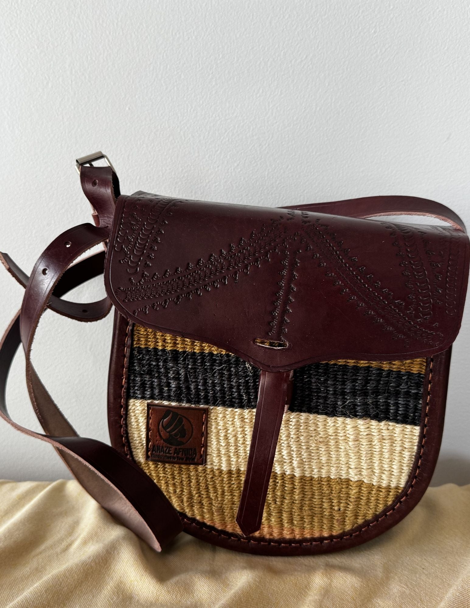 The Amani Saddle Crossbody