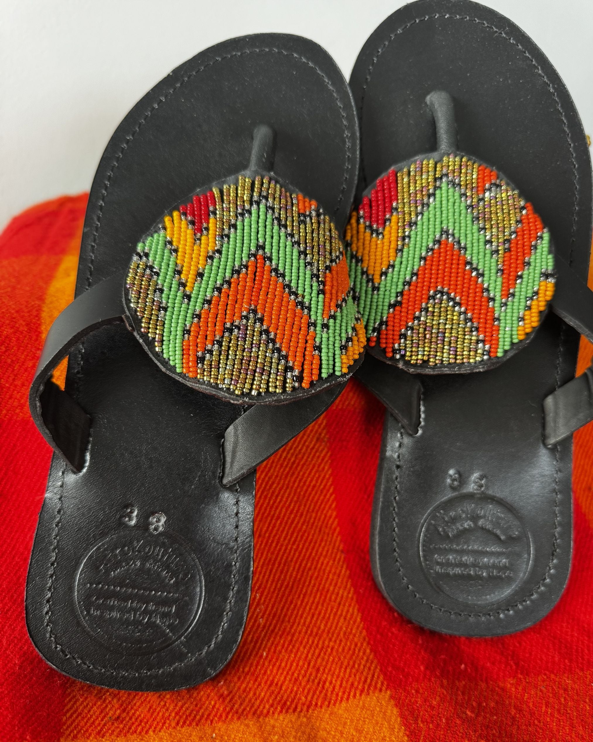 Handmade  Beaded Sandals