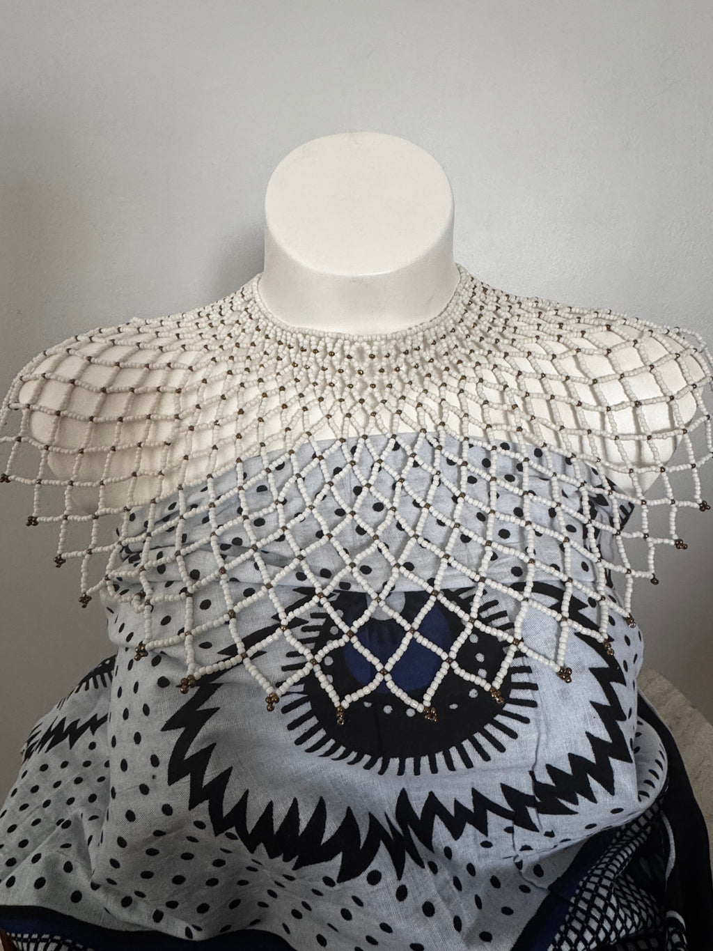 Beaded Bib Necklace