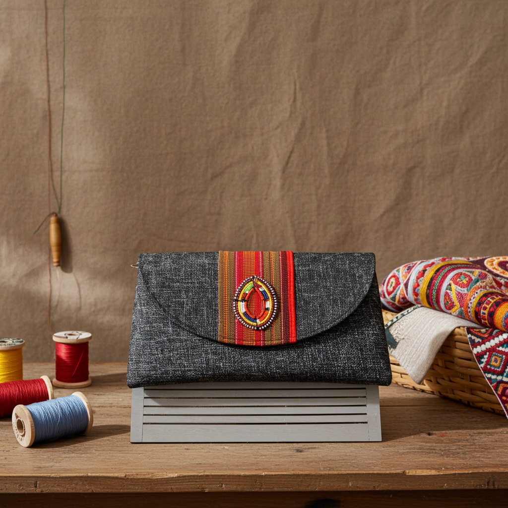 Handmade Statement Clutch