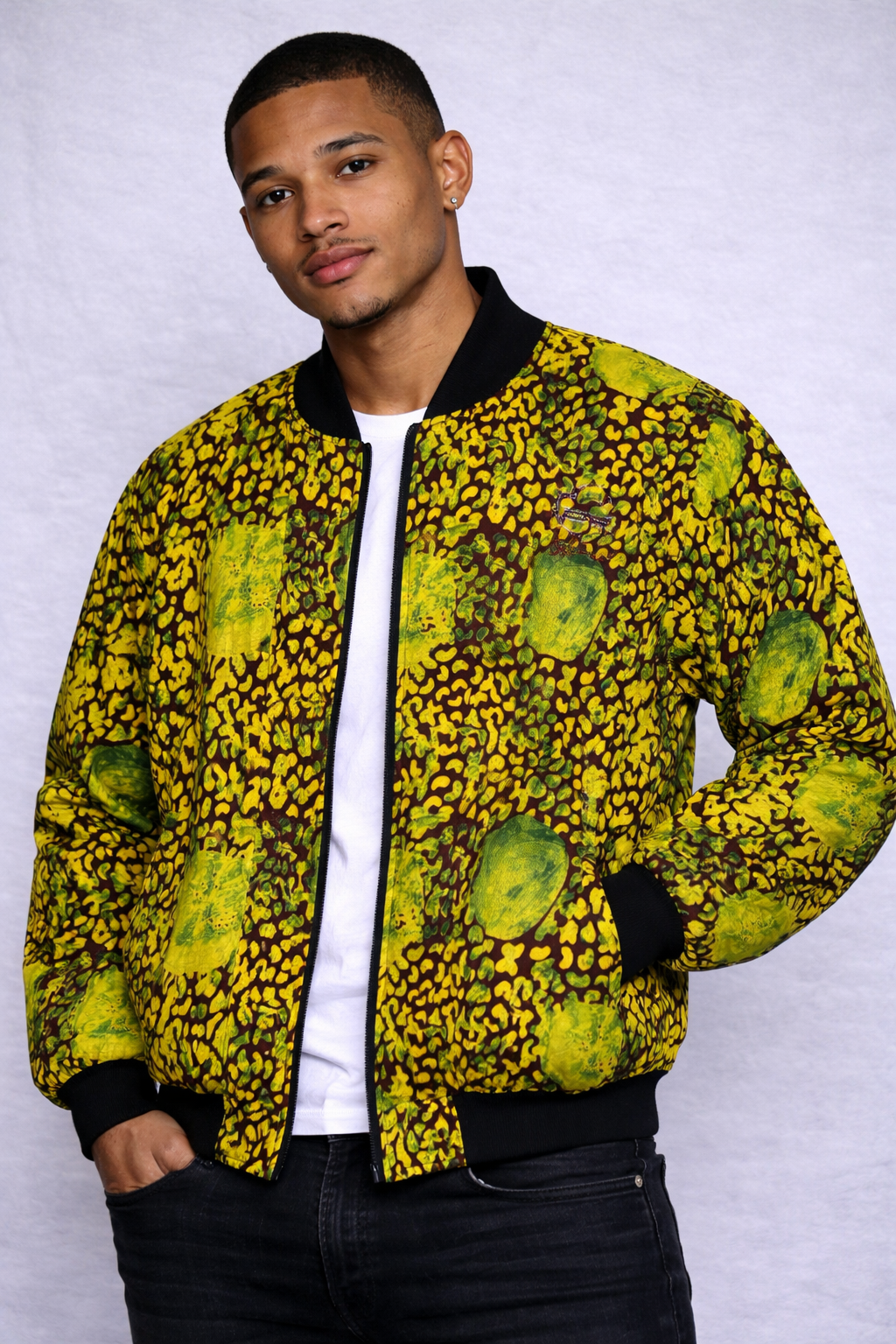 Fleece-Lined Bomber Jacket