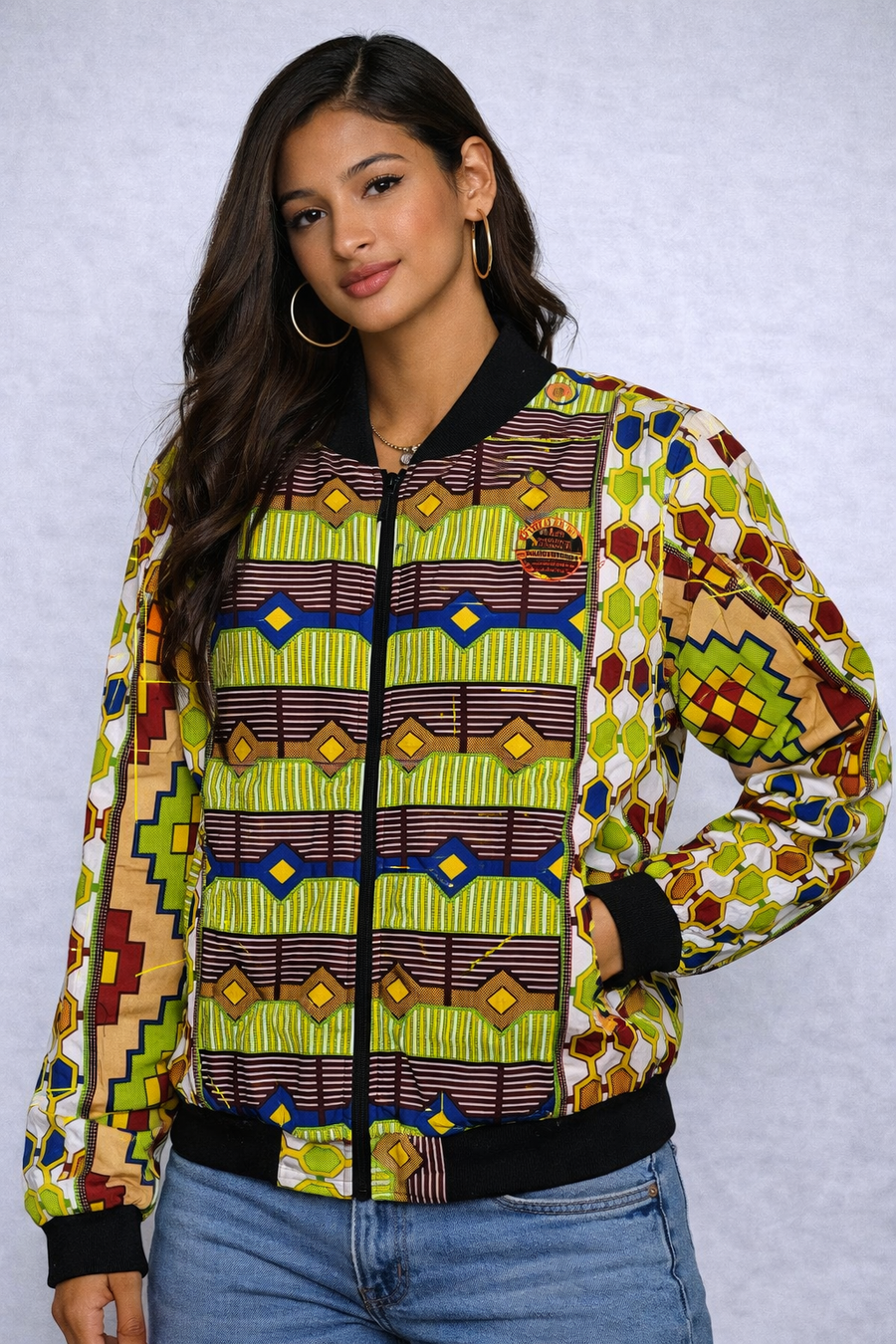 Fleece-Lined Bomber Jacket
