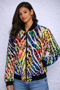 Fleece-Lined Bomber Jacket