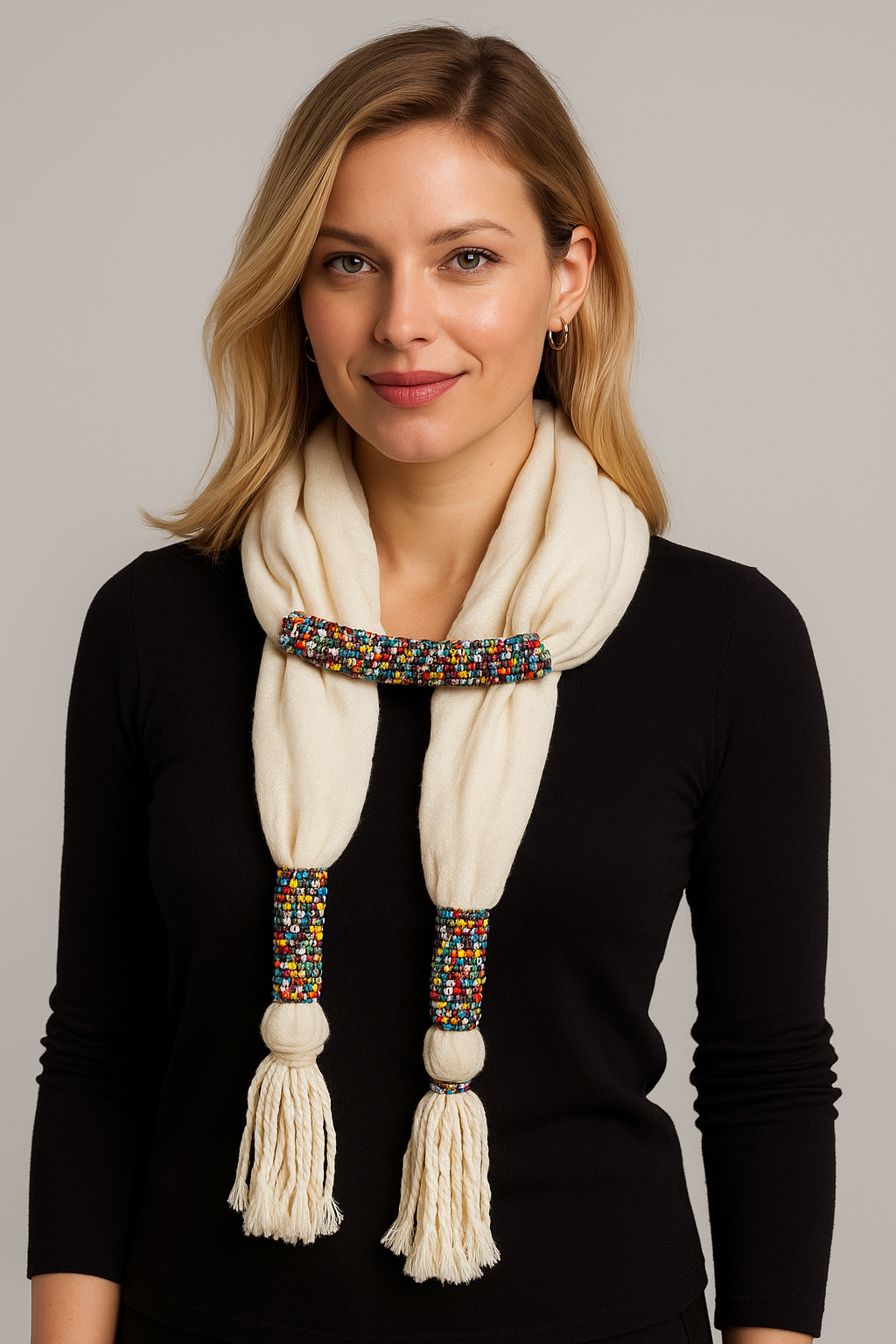 Beaded Scarf