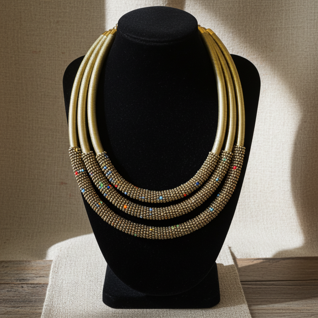 3 Strand Necklace Set
