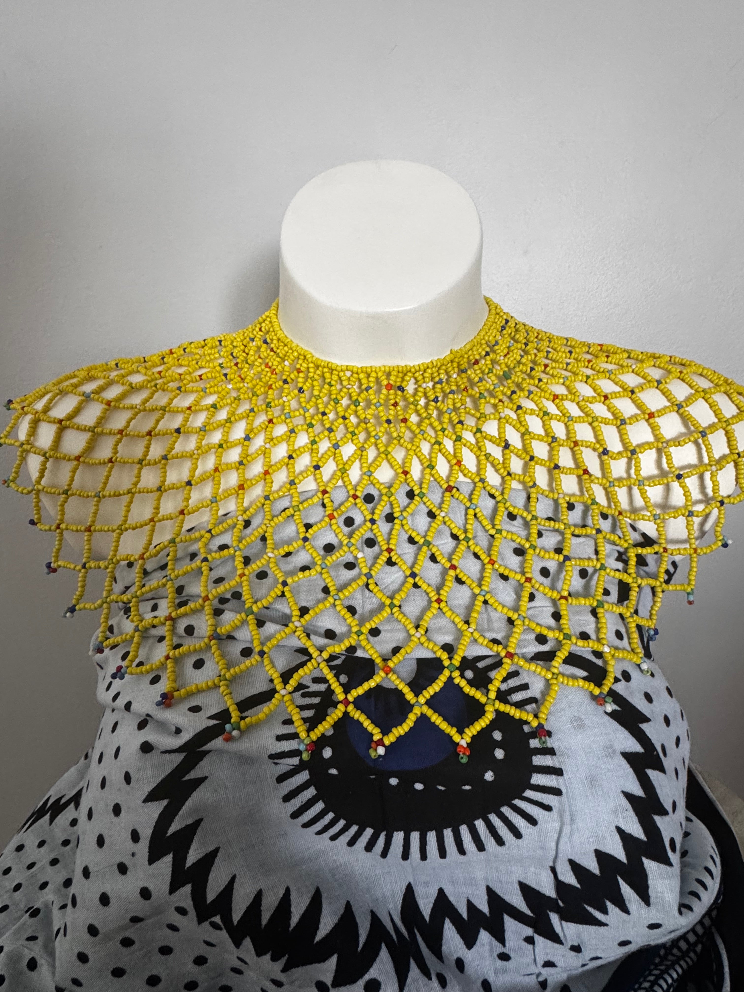 Beaded Bib Necklace