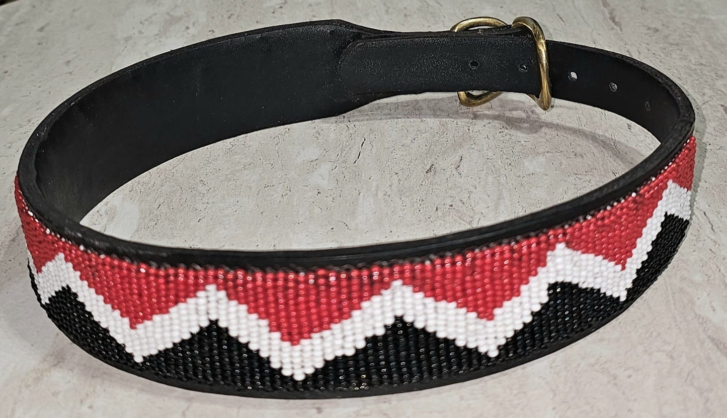 Beaded Dog Collar (Large Breeds)
