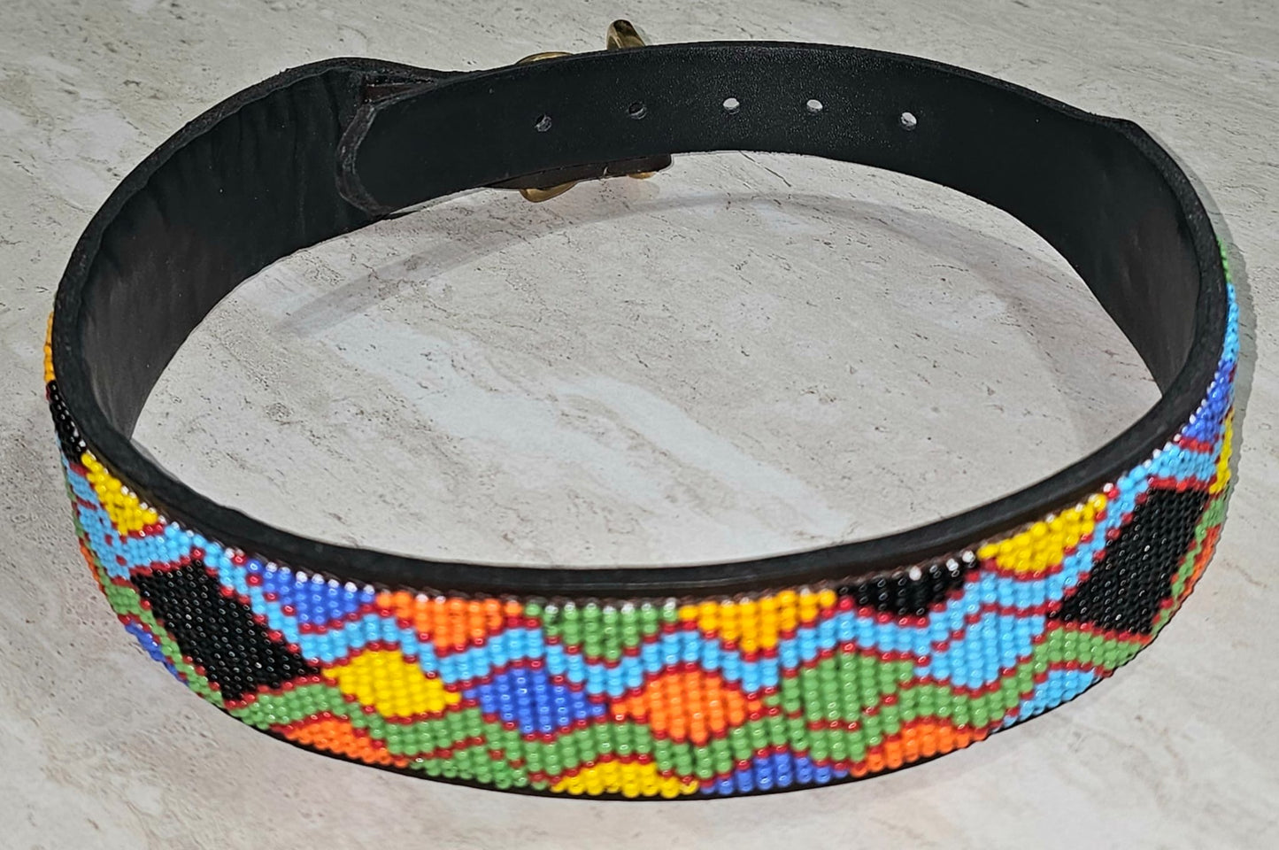 Beaded Dog Collar (Large Breeds)
