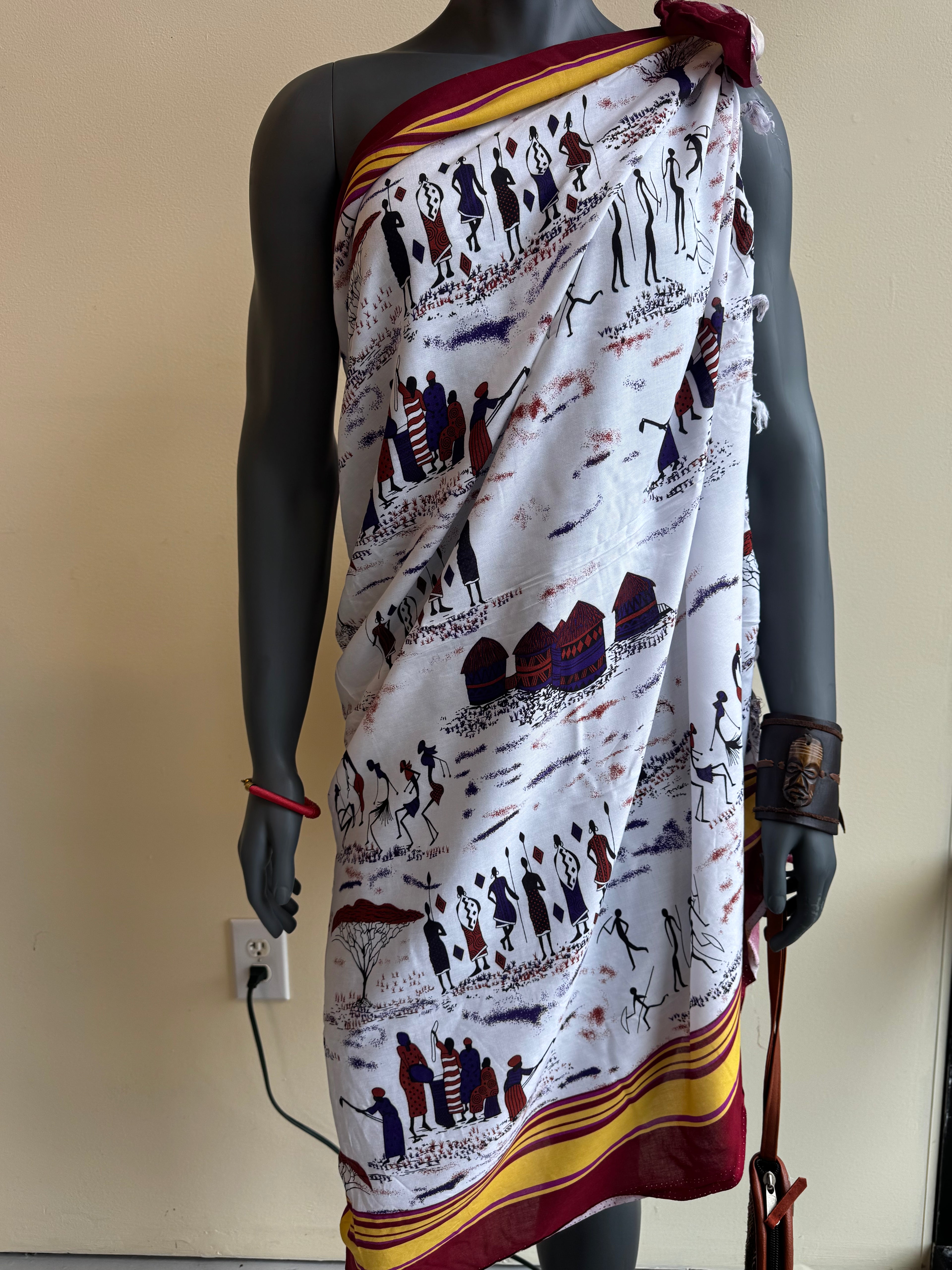 African-Inspired Beach Wrap