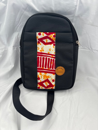 Fabric Fusion Crossbody Bag