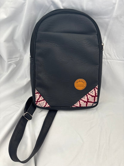 Fabric Fusion Crossbody Bag