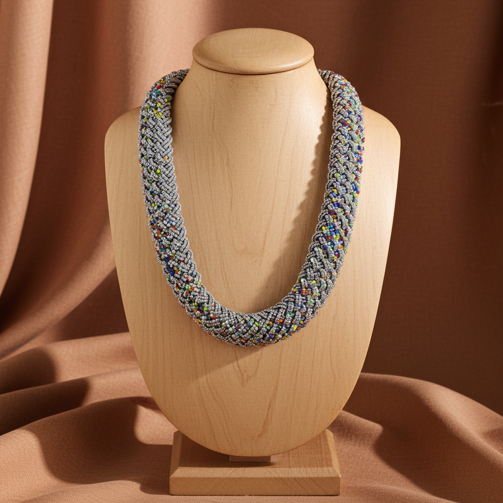 Beaded Statement Necklace
