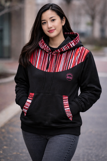 Ankara Accent Hoodie