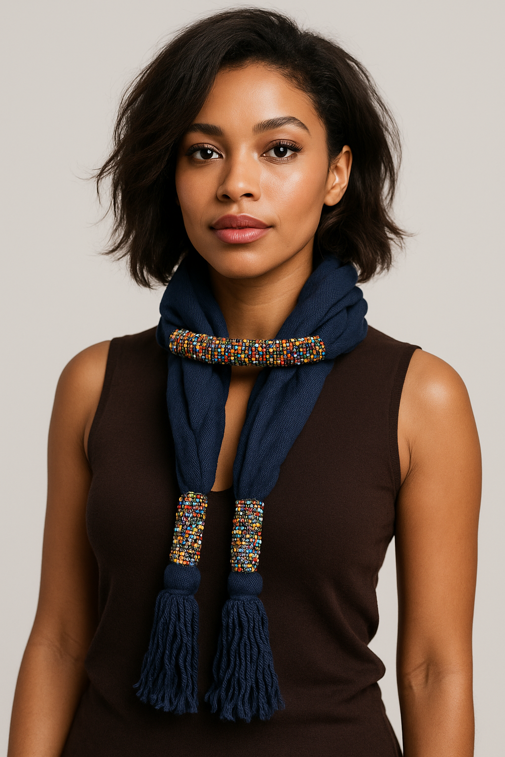 Beaded Scarf