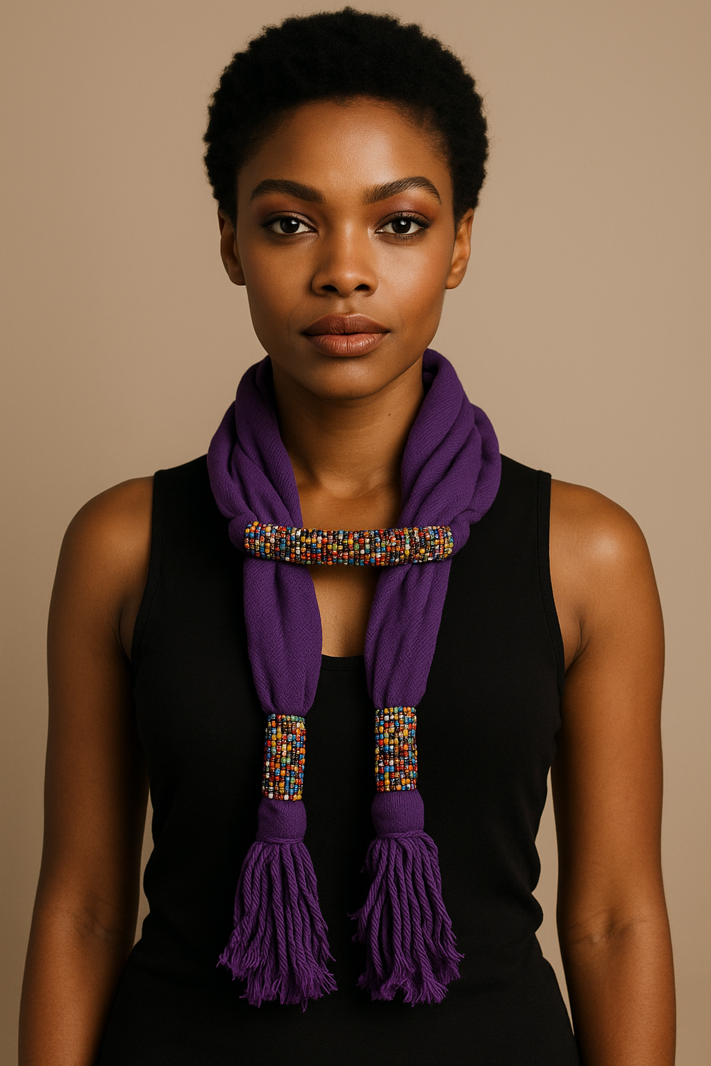 Beaded Scarf