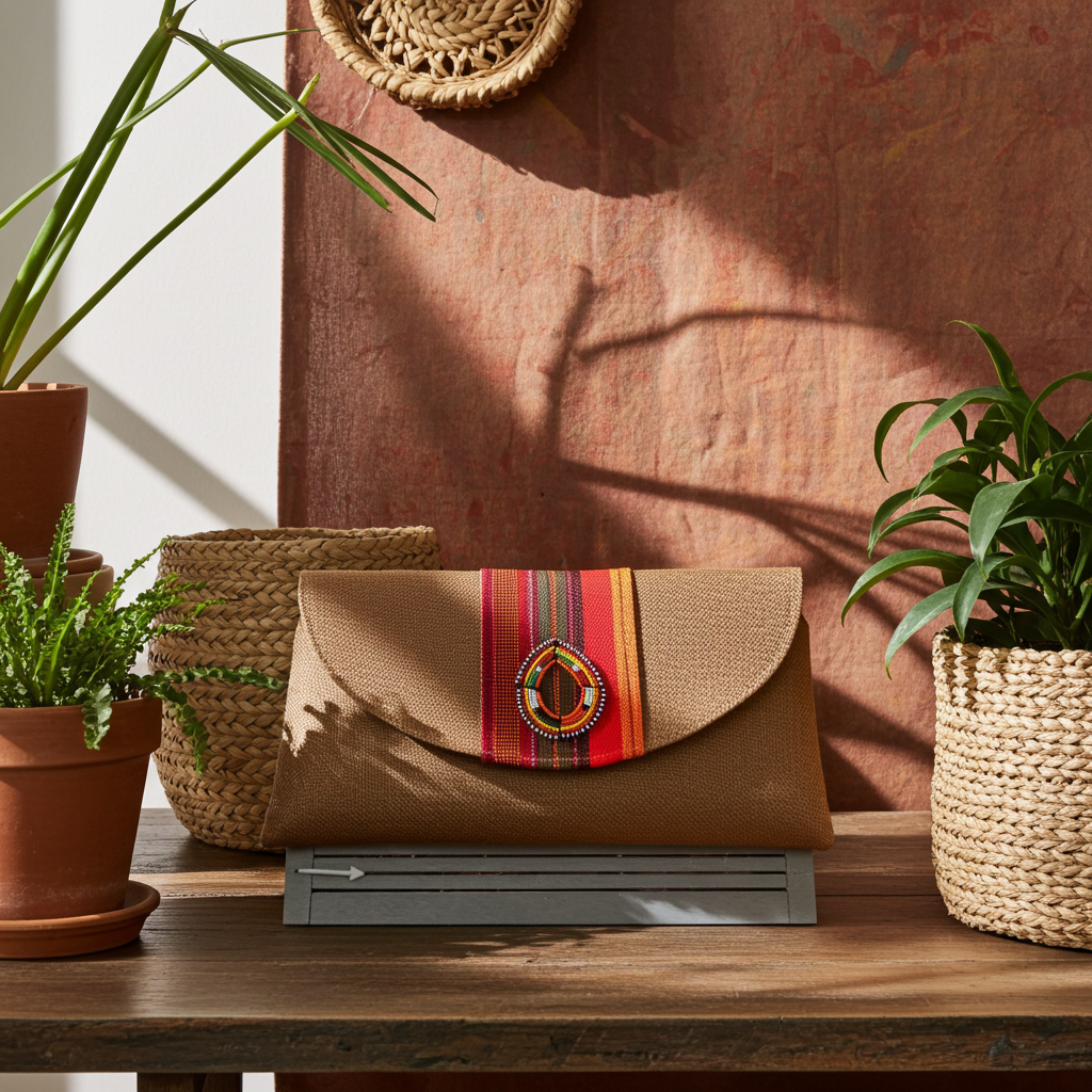 Handmade Statement Clutch