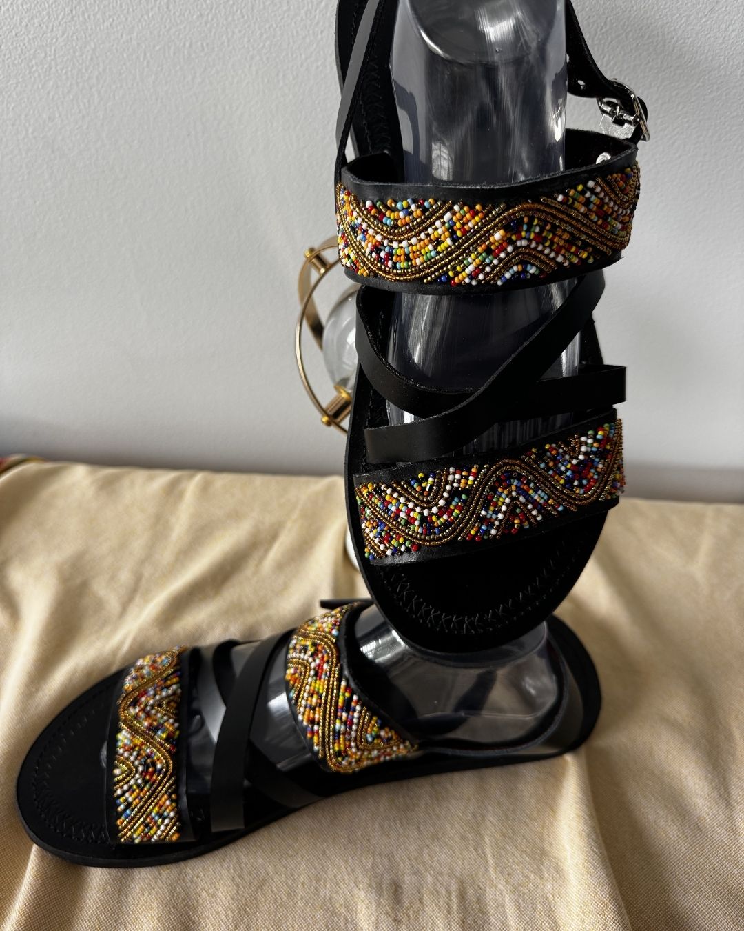 Handmade  Beaded Sandals