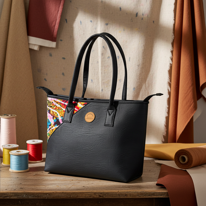 Ankara Accent Tote