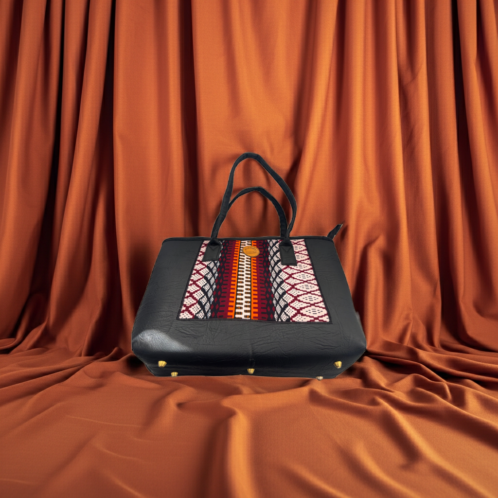 Ankara Accent Tote