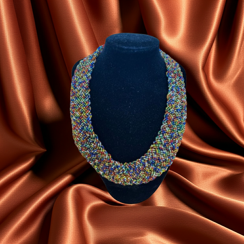 Beaded Statement Necklace