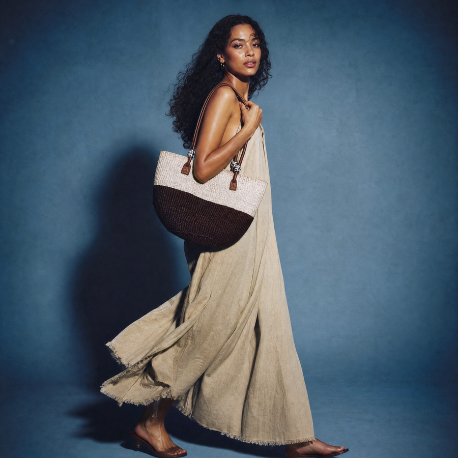 Asha Sisal Shoulder Tote