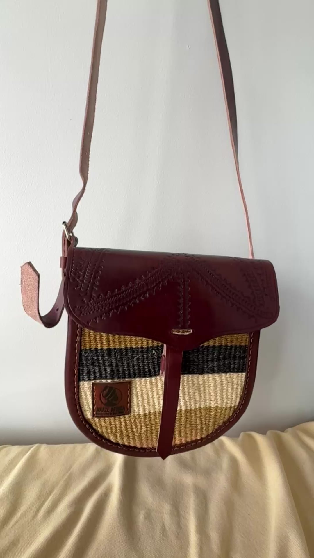 The Amani Saddle Crossbody