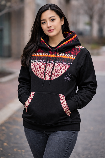 Ankara Accent Hoodie